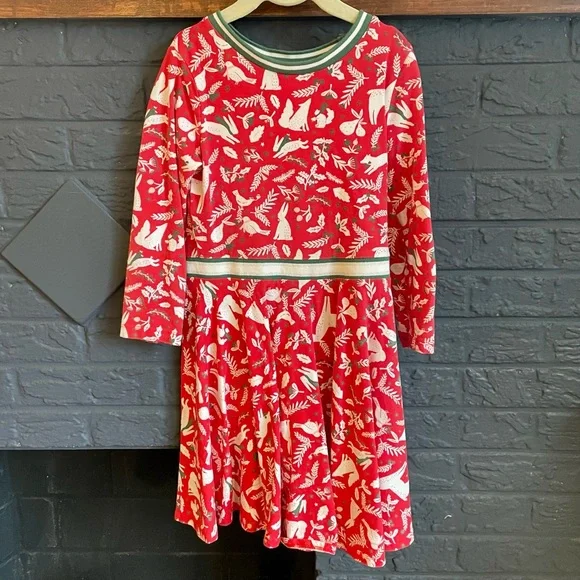 Mini Boden | Dresses | Holiday Dress From Mini Boden Size 78 | Poshmark